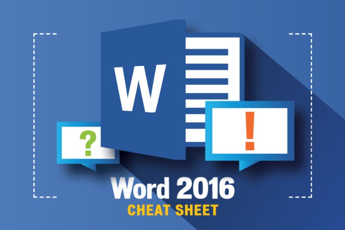 Word 2016 cheat sheet | Computerworld