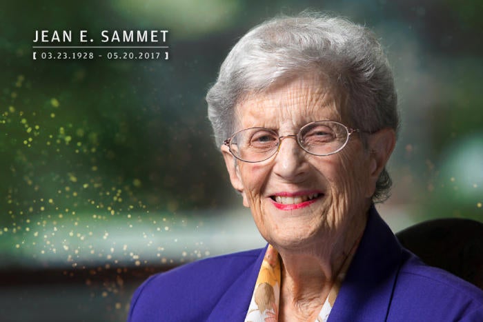 Computerworld - In Memoriam 2017 - Jean Sammet [ March 23, 1928 – May 20, 2017 ]