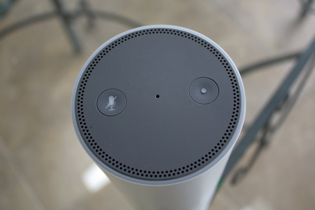 Amazon Echo Plus buttons