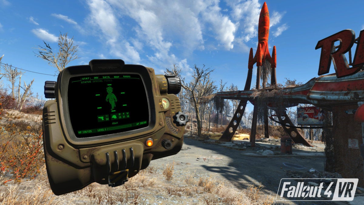 Как запустить fallout 4 vr