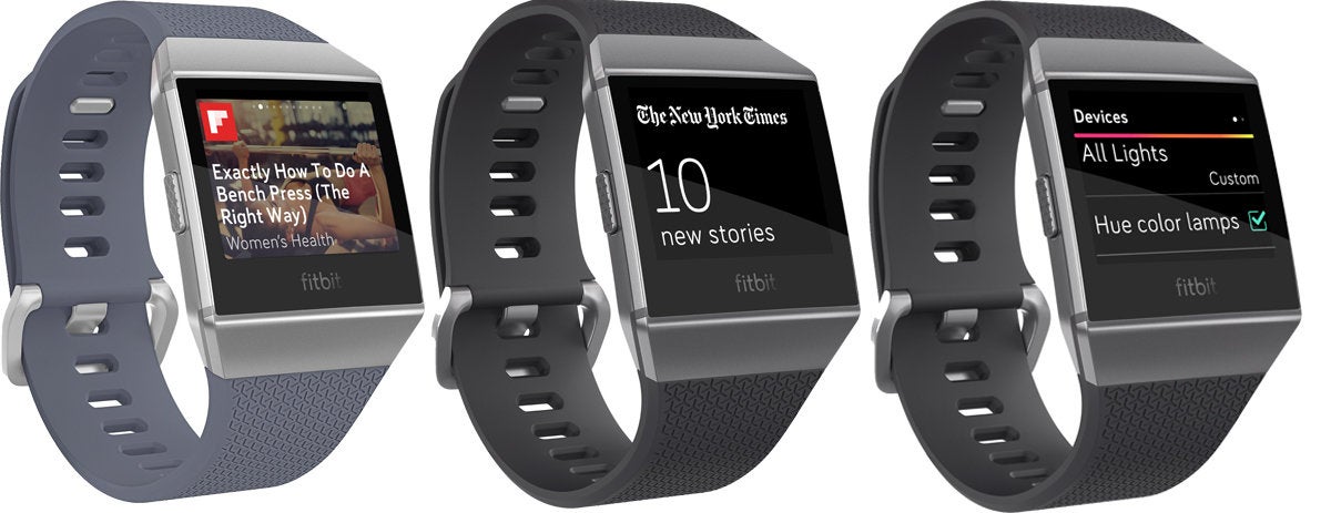 Fitbit expands Ionic OS with Hue Flipboard apps and 80 clock