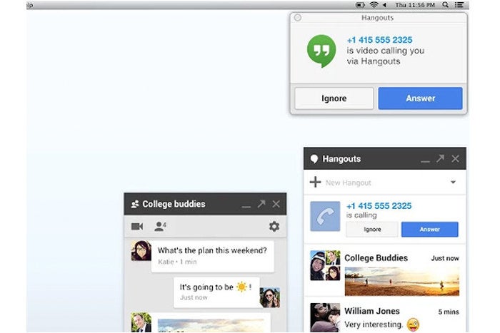 google hangouts share screen with audio