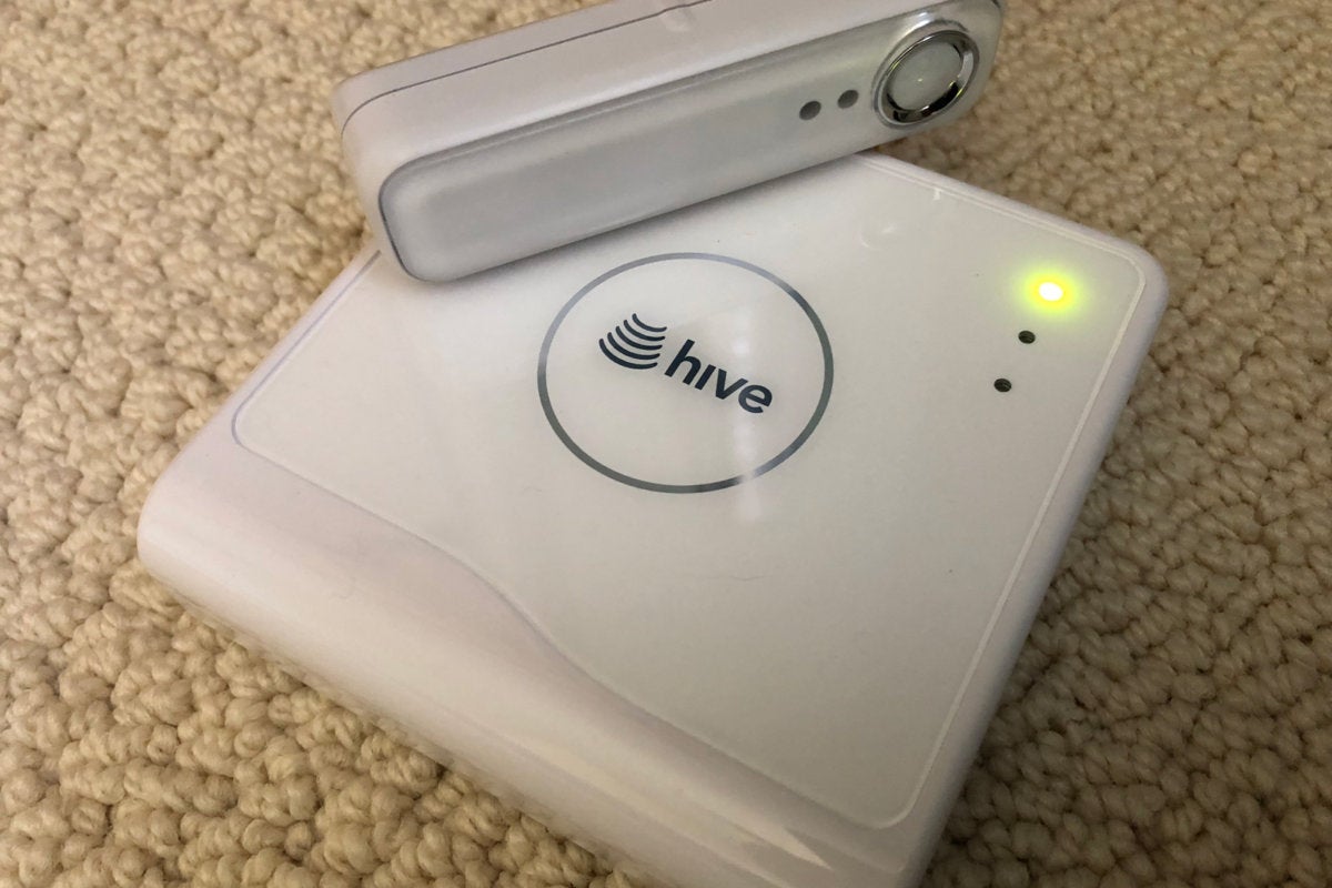 Hive smart home hub and motion sensor