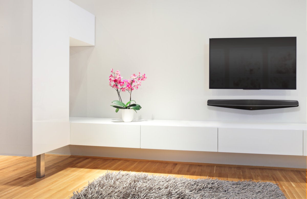 The Q Acoustics M3 sound bar is a beautifully-designed sound bar that accentuates any TV.