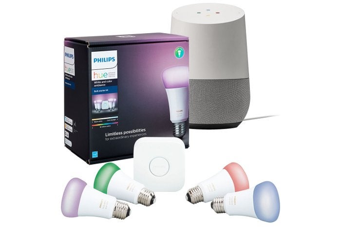 Buy is selling a Philips Hue–Google 