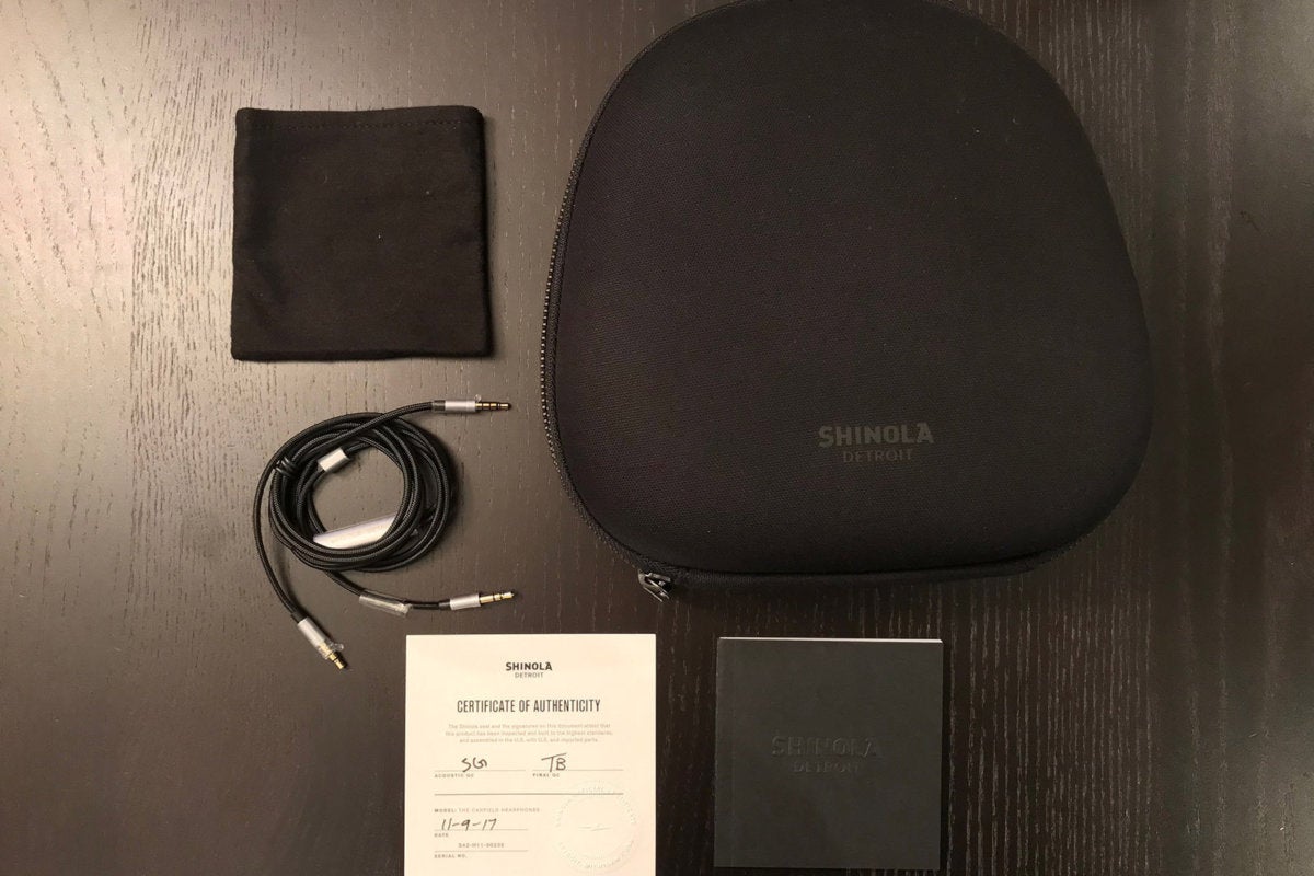 The included accessories are few and far between. Just a hard shell carrying case and bag for the he