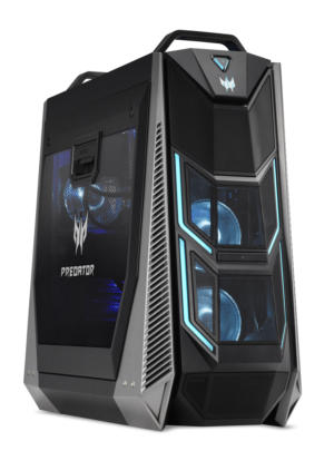 Acer S Predator Orion 9000 Gaming Rig Rolls Into Ces With Nifty Integrated Wheels Pcworld