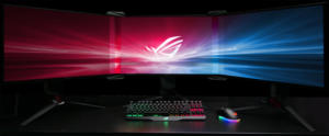 asus bezel free kit on