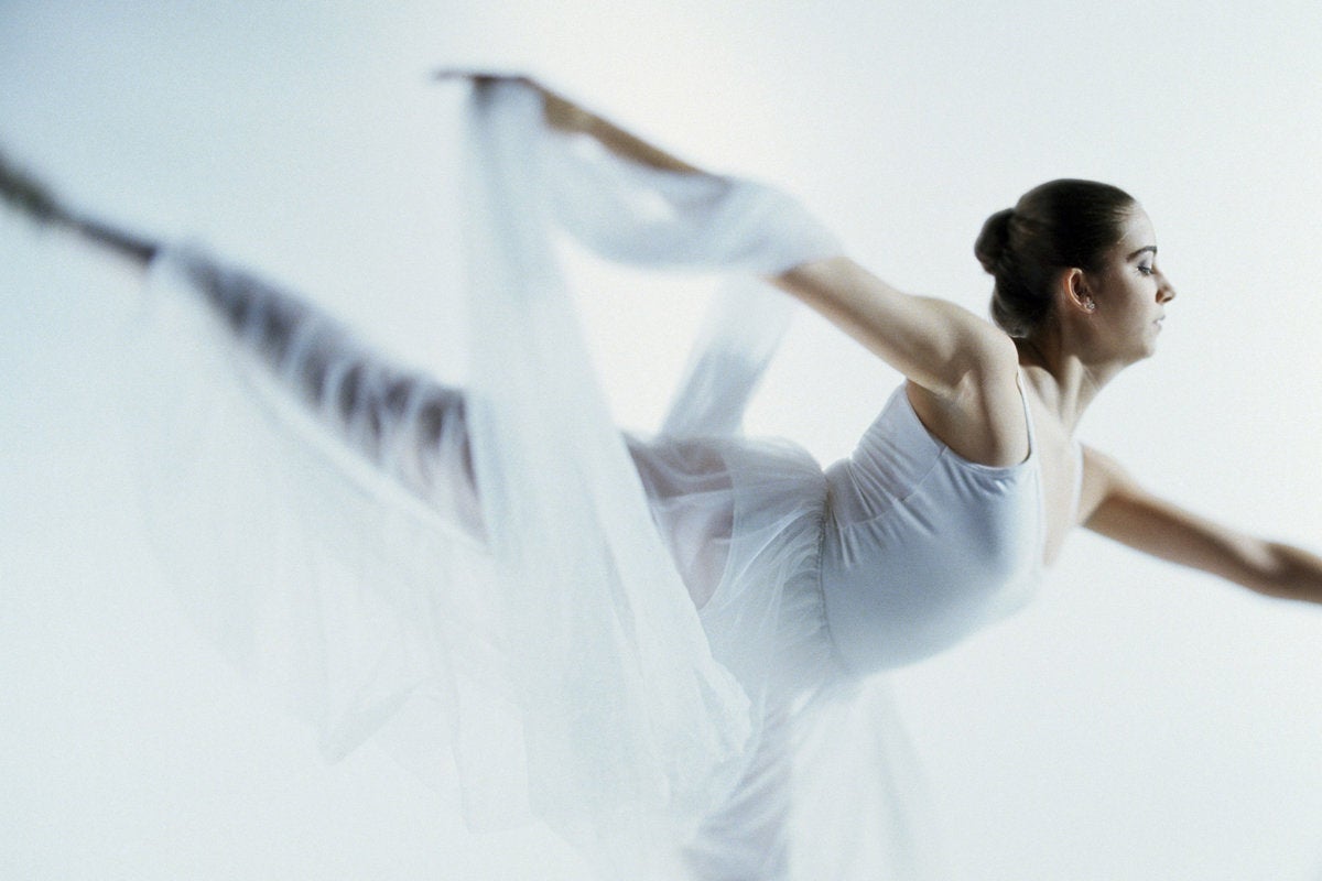ballerina graceful dancer agile flexible