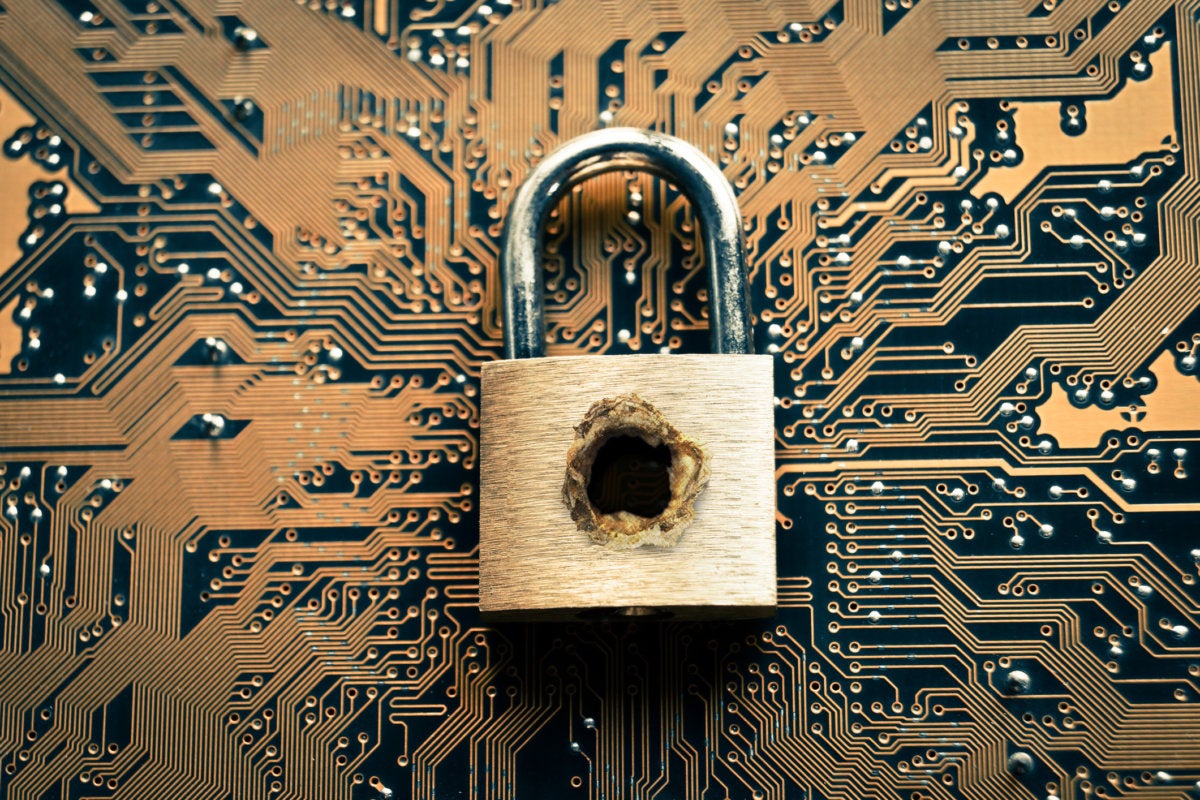 data breach security threat lock crime spyware