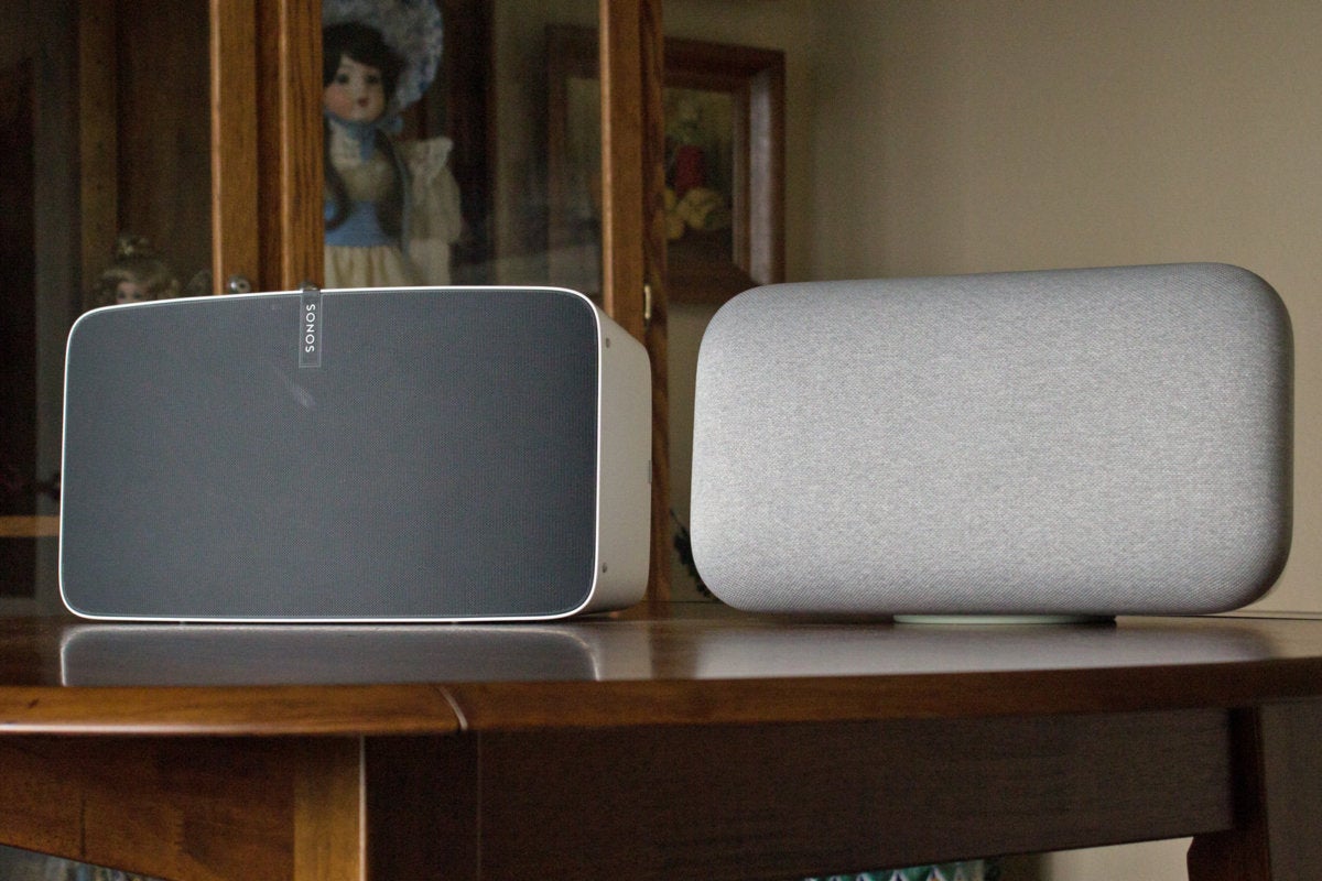 google home max with sonos play 5