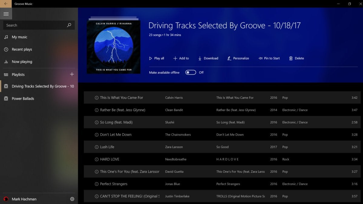 groove music doesn