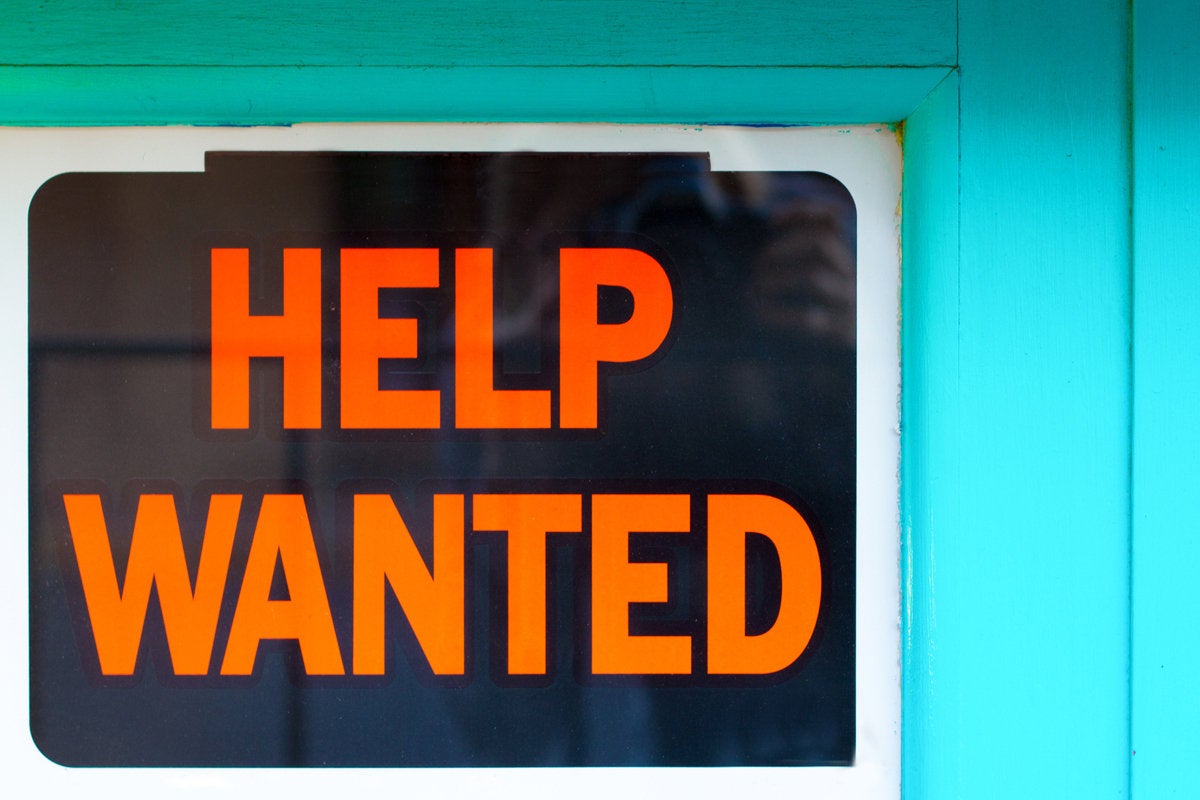 help wanted sign career job search recruiter grunge sign