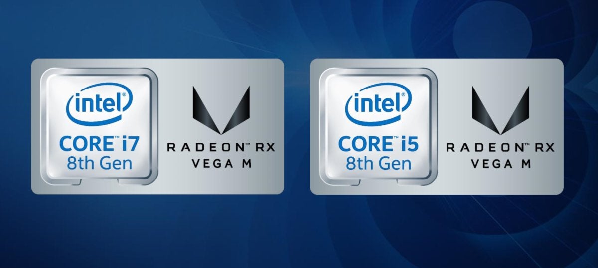 Intel Core AMD Radeon RX Vega M