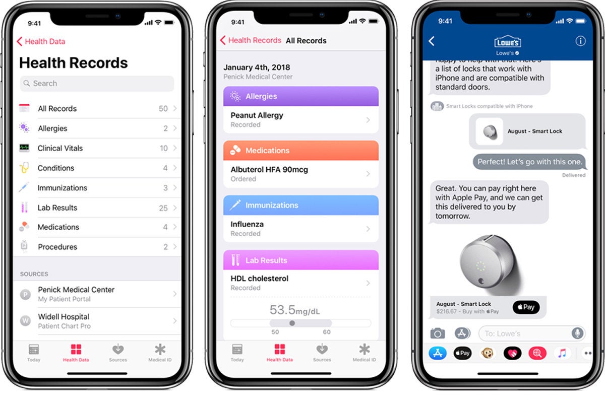 Apple Health Records Hospitals