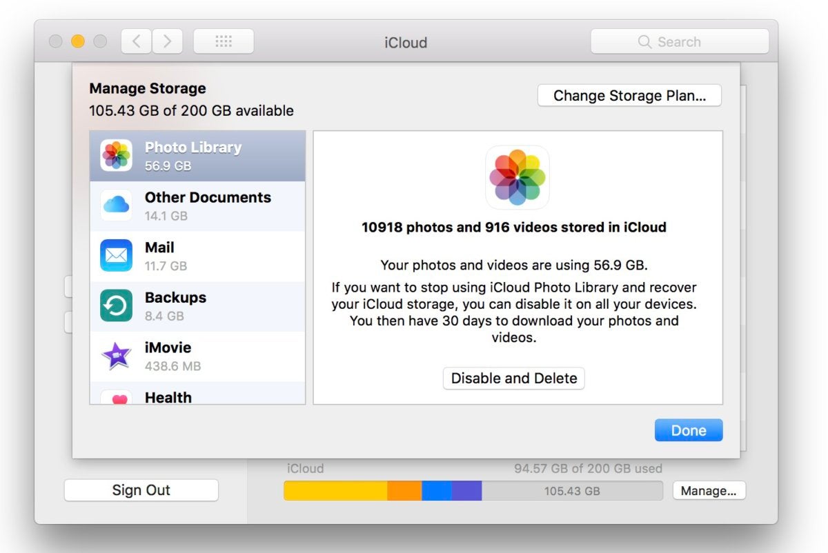 how to check storage on mac specifics