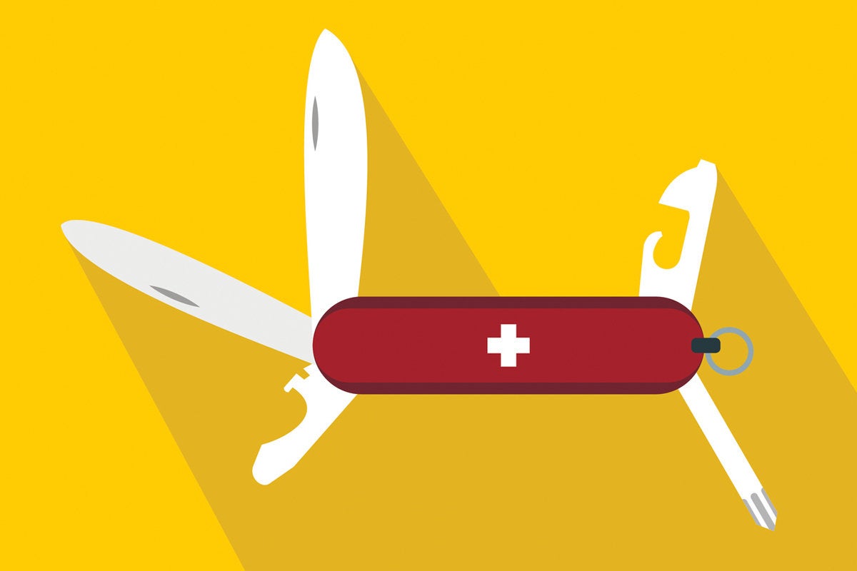 multi task project management survival swiss army knife
