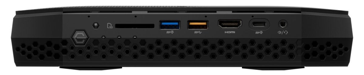 nuc8i7hvk front panel