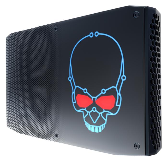 nuc8i7hvk skull on larger