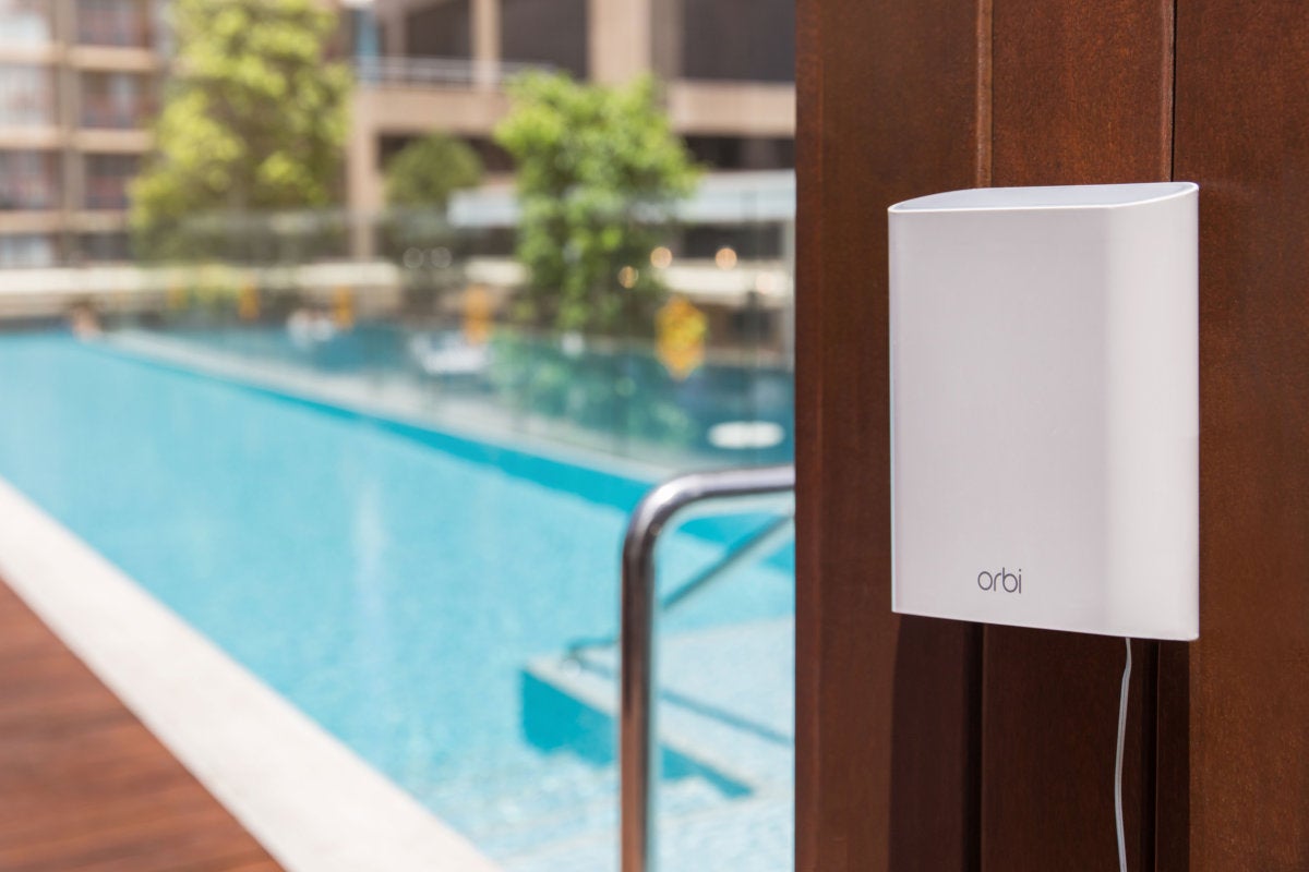 Netgear's Orbi Outdoor Satellite extends your Orbi home network to the