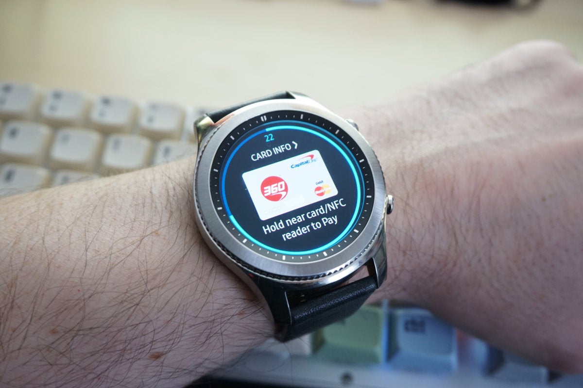 google pay with gear s3