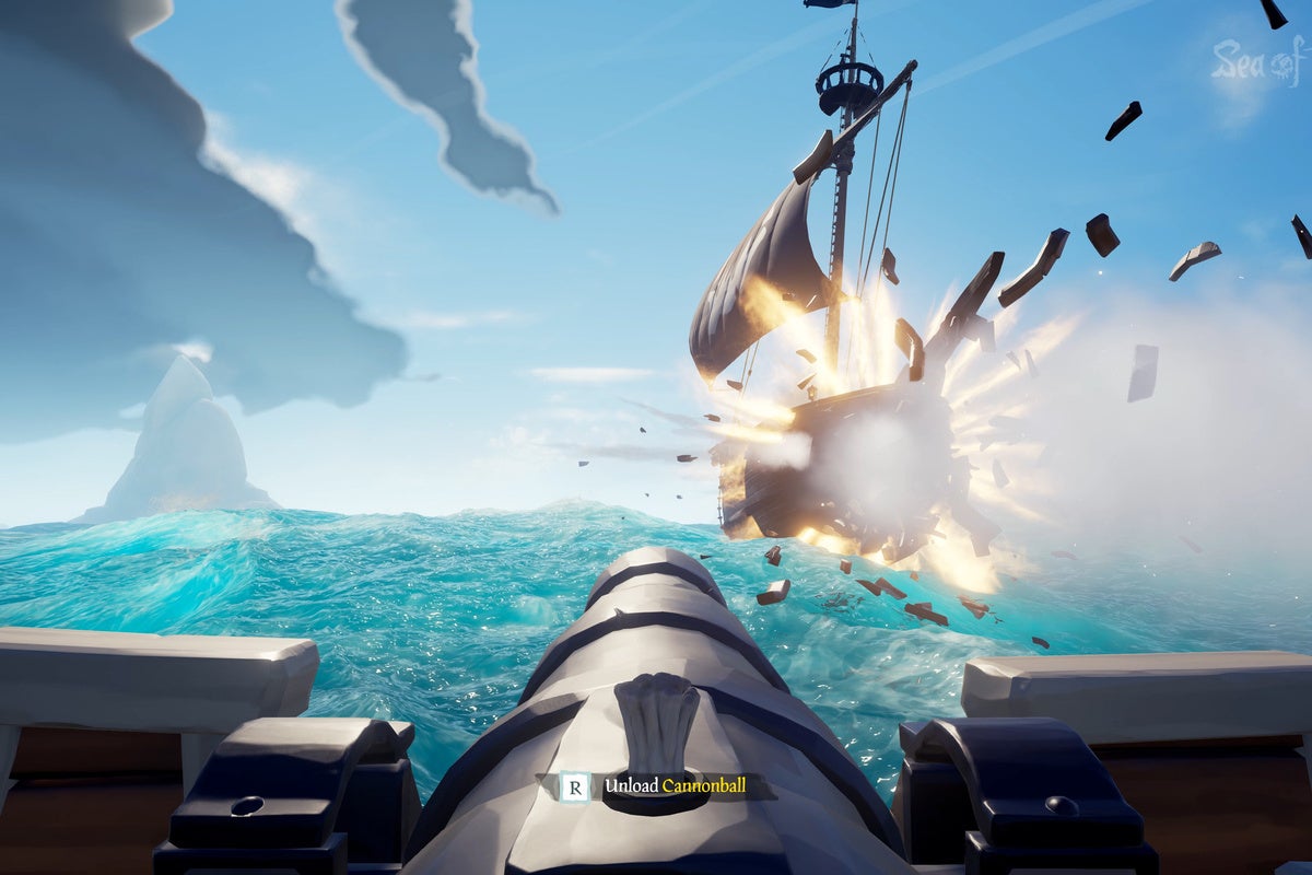 How to get struck by lightning in sea of thieves Sea Of Thieves Beta Review Come For The Pirates Stay For The Beautiful Waves Pcworld