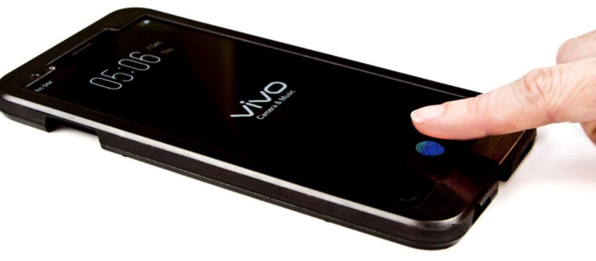 vivo in display fingerprint reader