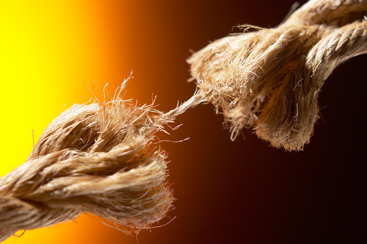 vulnerability frayed rope insecure breach weak