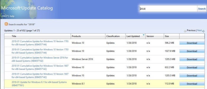 windows update