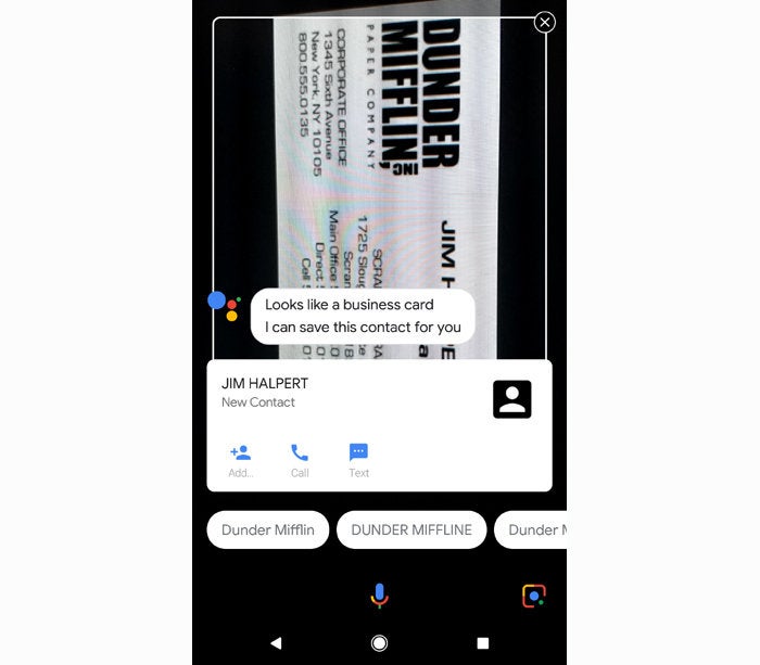 Google Assistant commands - Lens