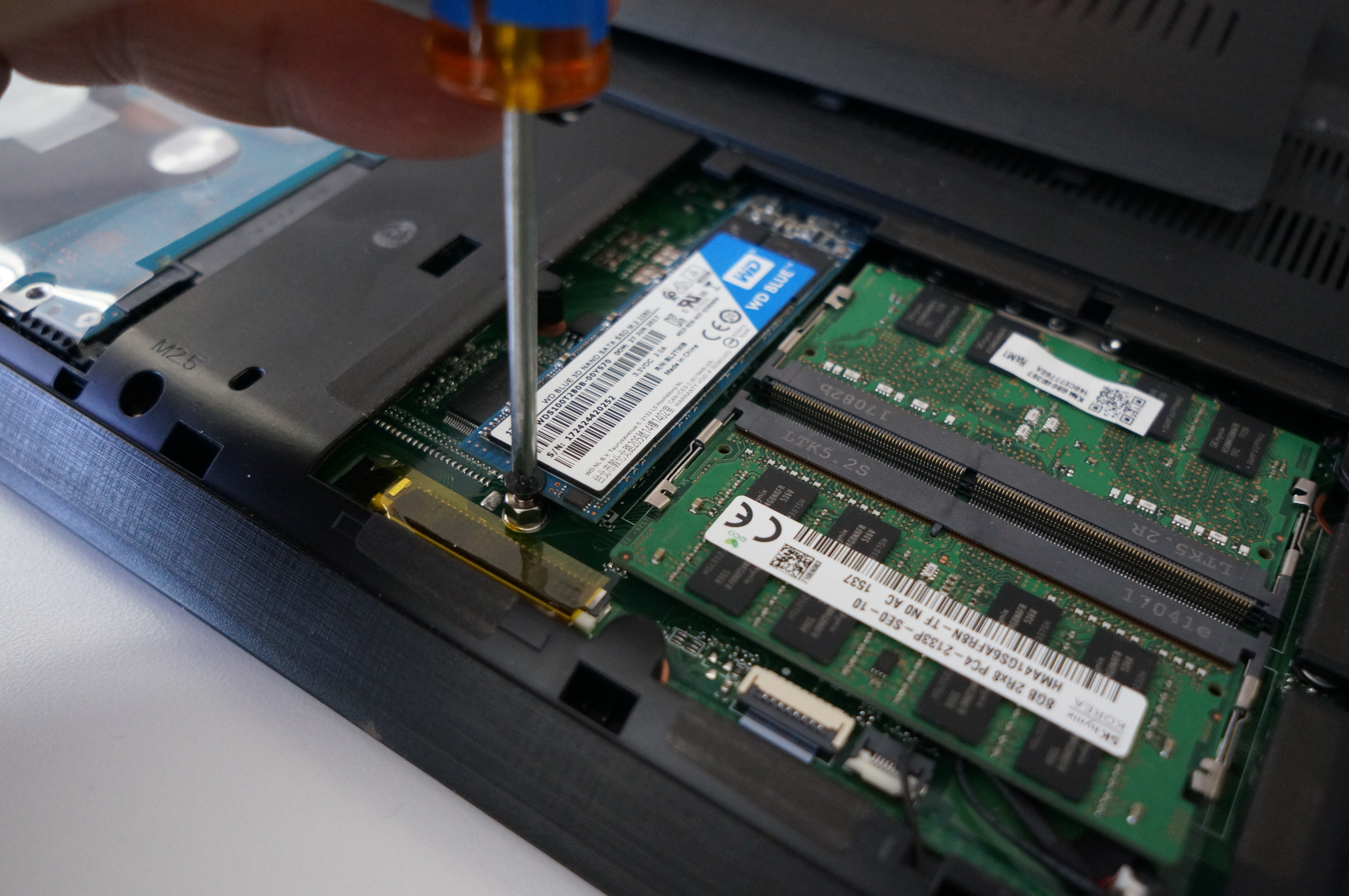 Замена ssd на hdd на acer aspire one