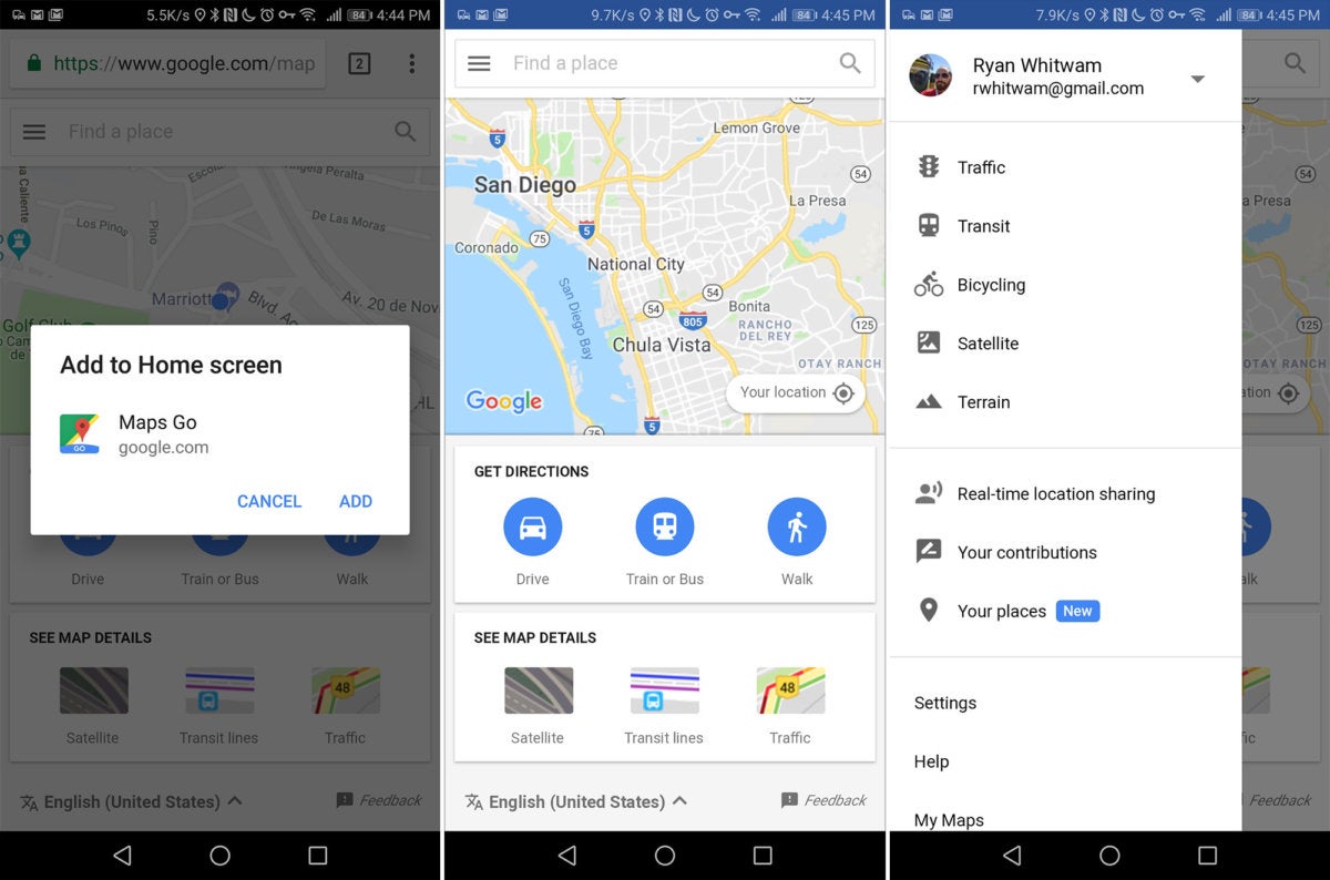 android lite apps maps
