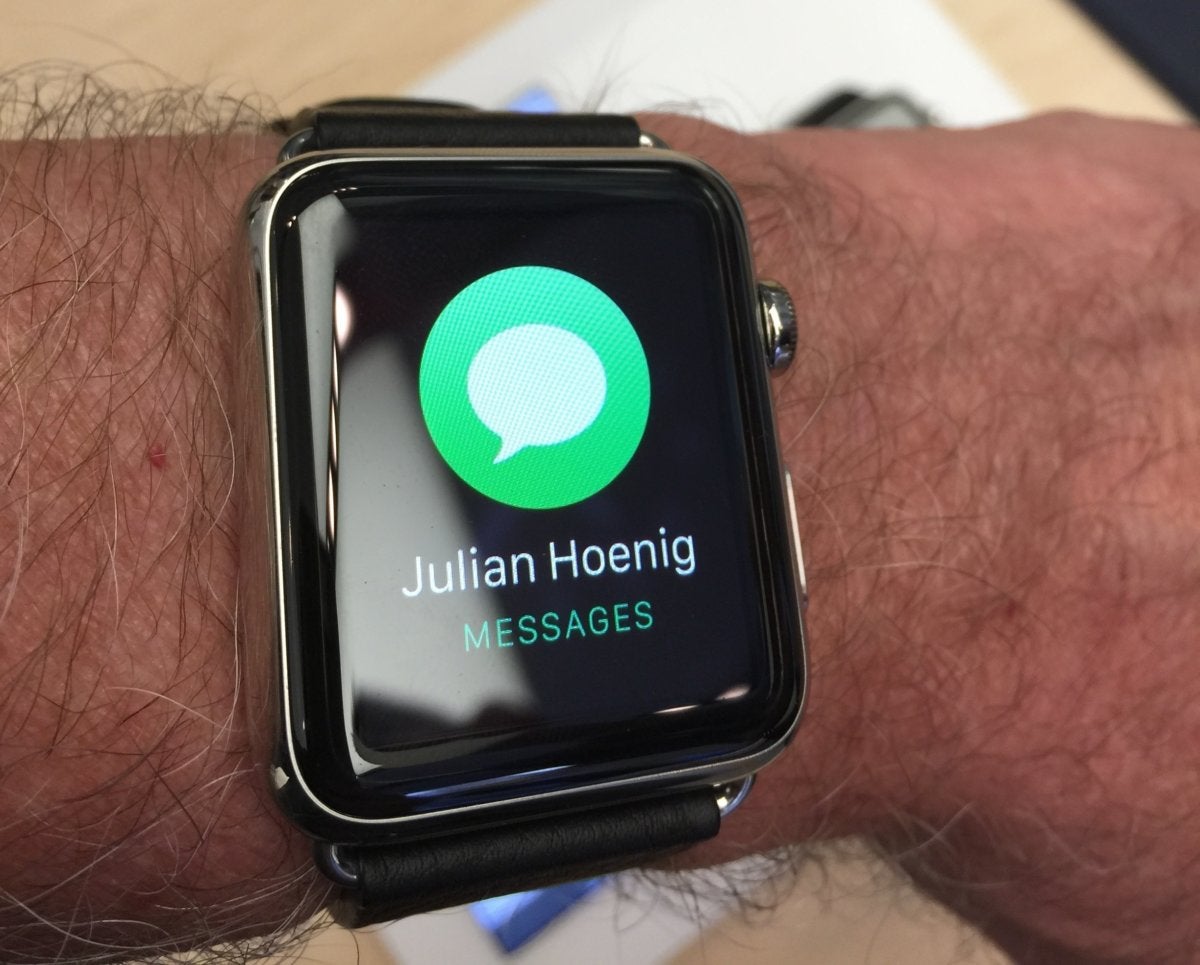 apple watch notficications
