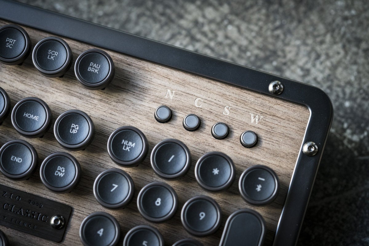 Azio Retro Classic BT review: This vintage mechanical keyboard will