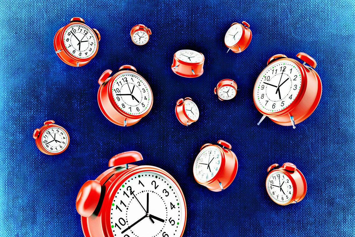 clock time challenge deadline overwhelm