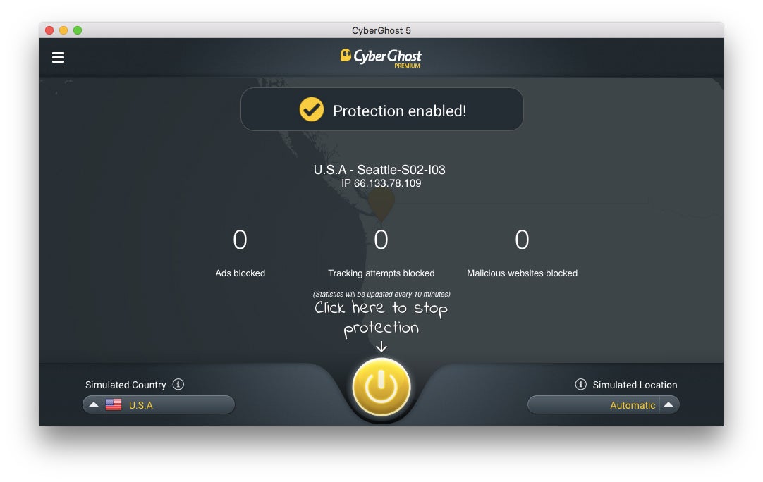 how to use cyberghost vpn on mac