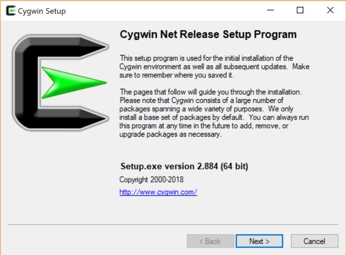 cygwin install