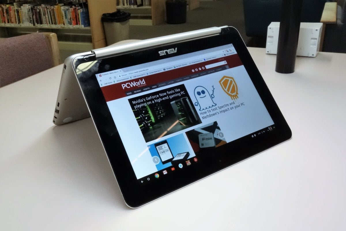 Asus Chromebook Flip (C101PA) review: Is this convertible the future of  Android tablets? | PCWorld