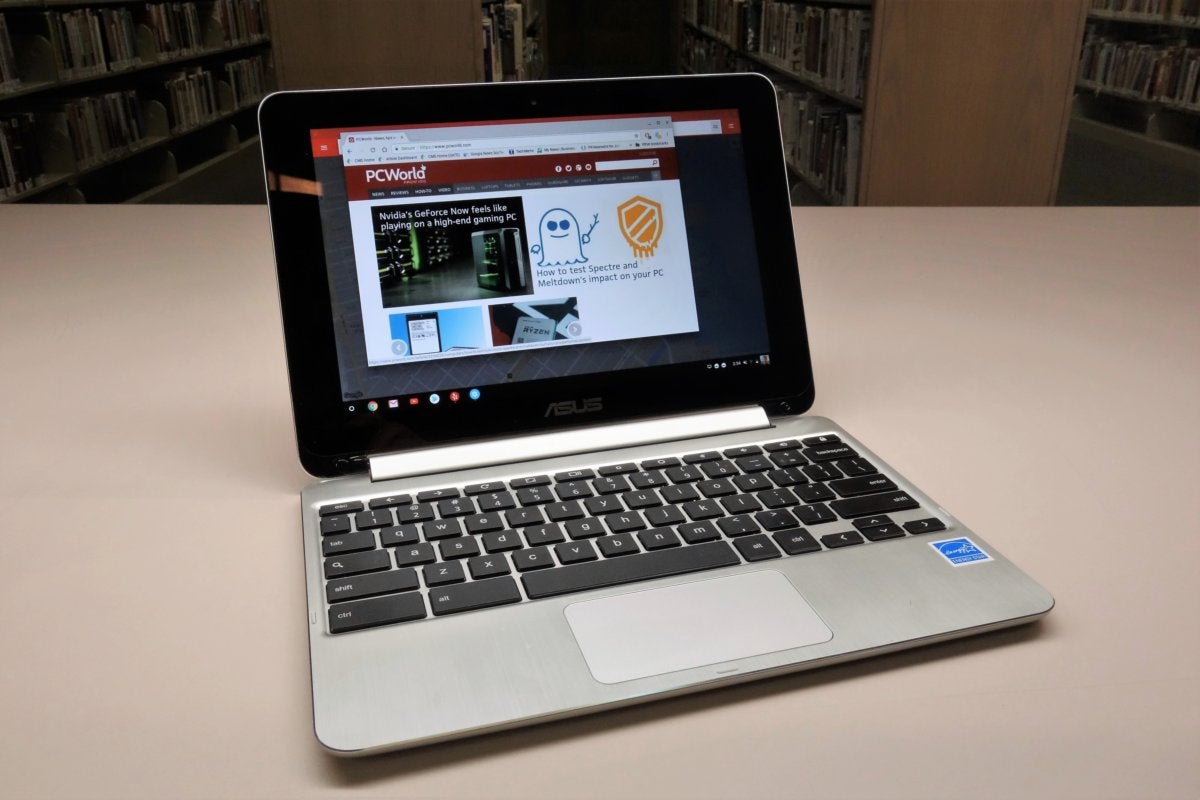 Asus Chromebook Flip (C101PA) review: Is this convertible the future of Android tablets? | PCWorld
