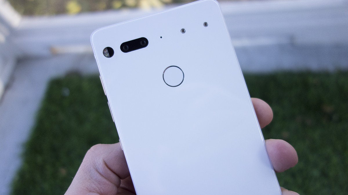 essential phone back