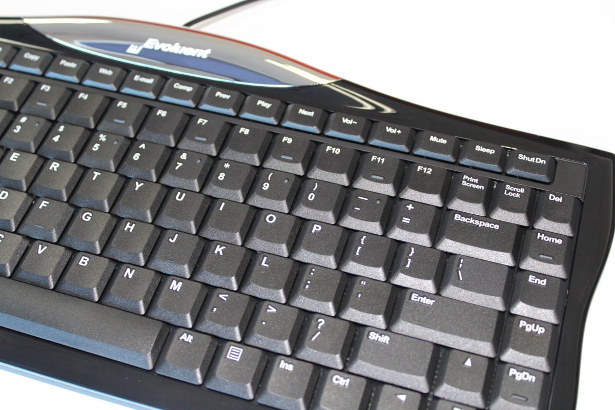 evoluent r3k reduced reach right hand keyboard detail