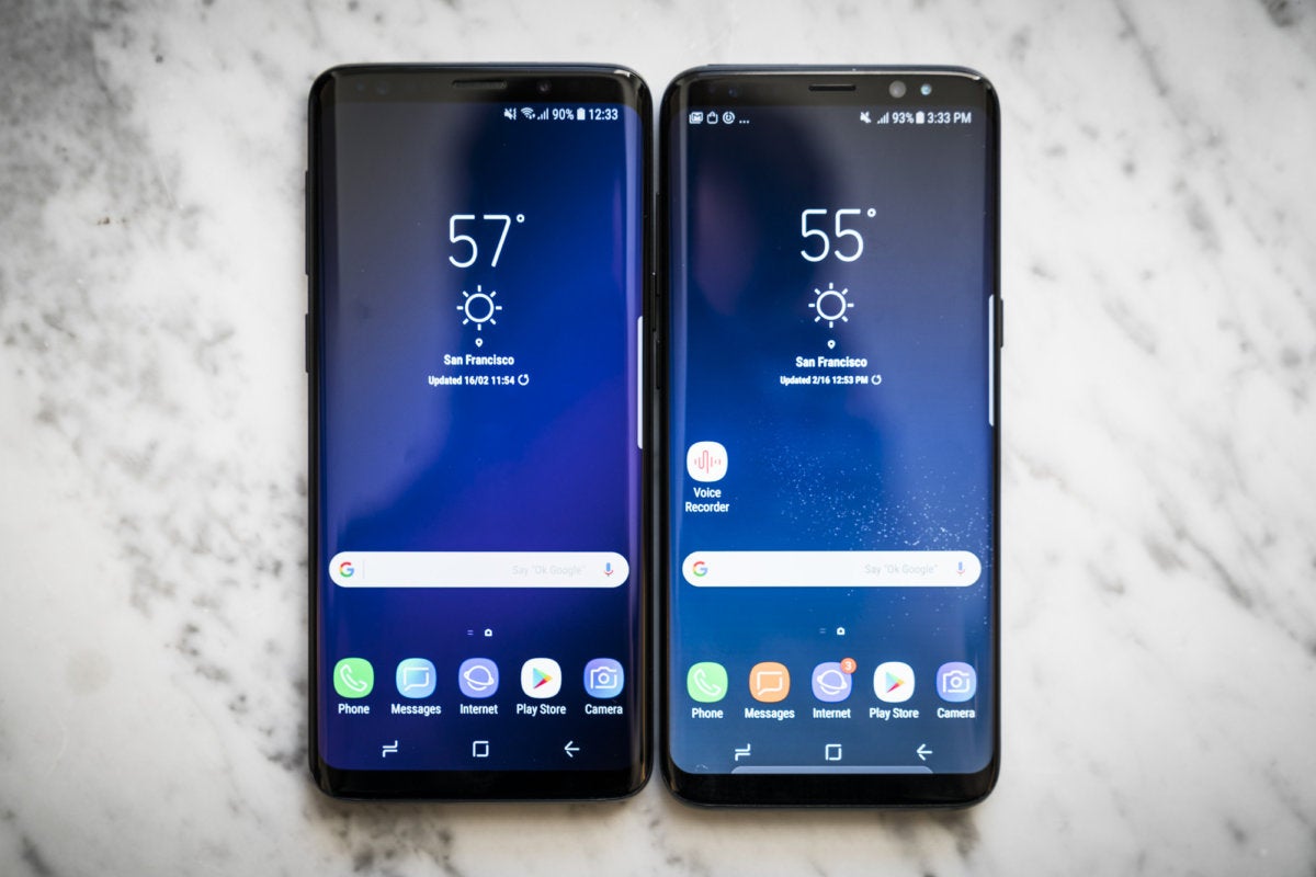 galaxy s8 vs s9