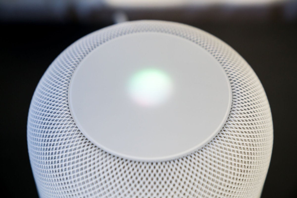 apple homepod lights