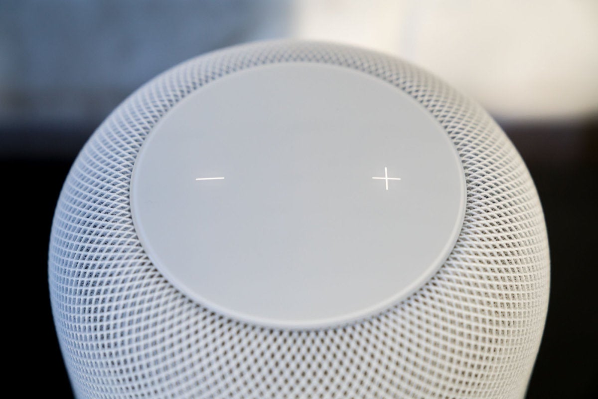 homepod volume controls