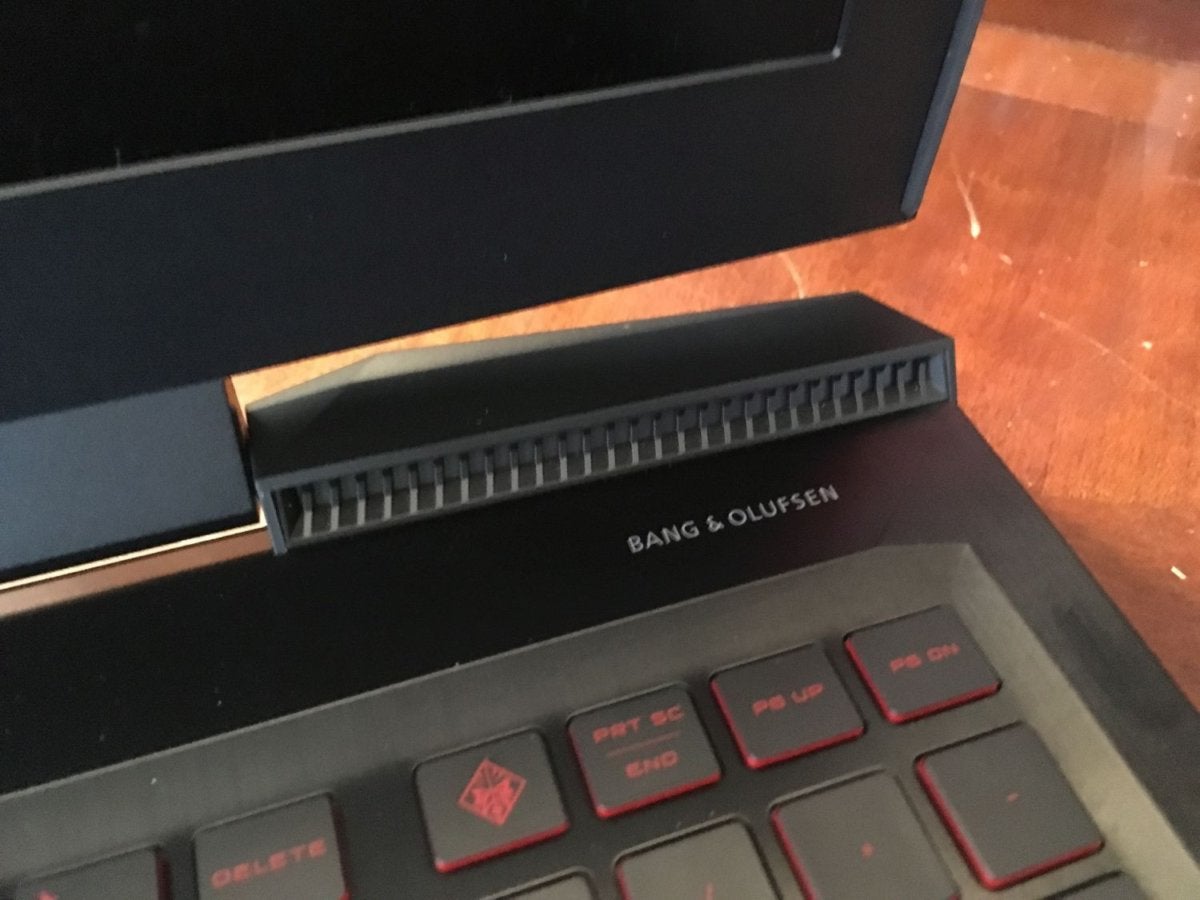 hp omen 15 speakers