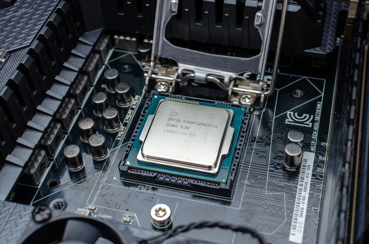 installer la carte mère Intel cpu