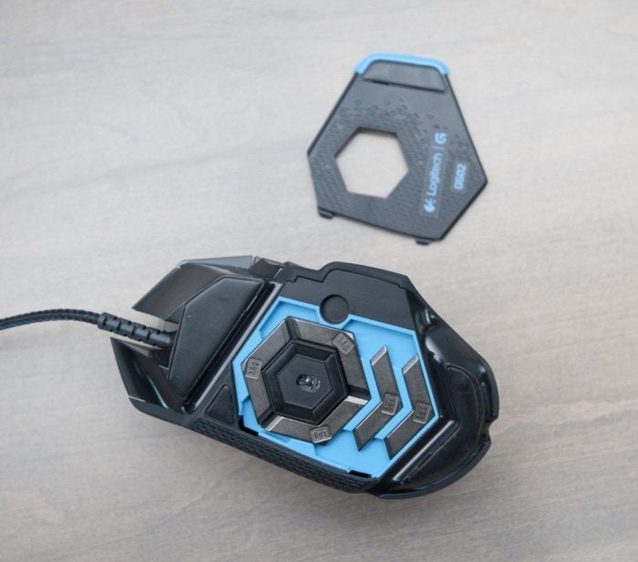 logitech g502 core weights