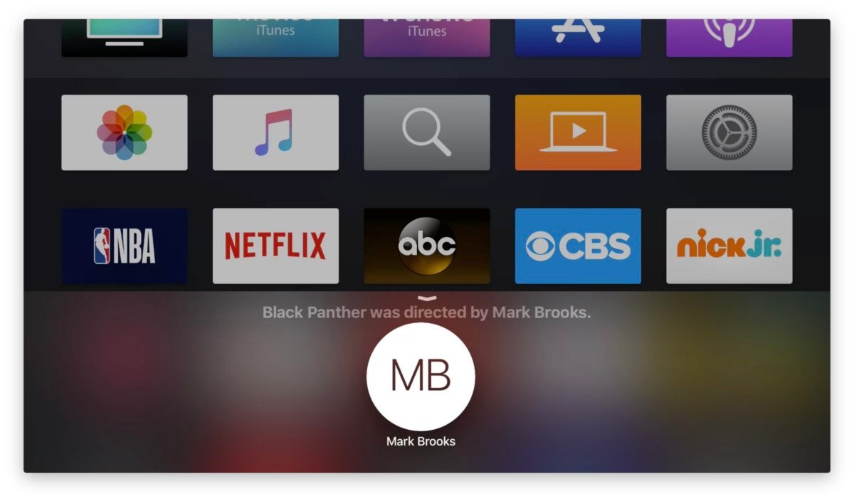 siri apple tv black panther director