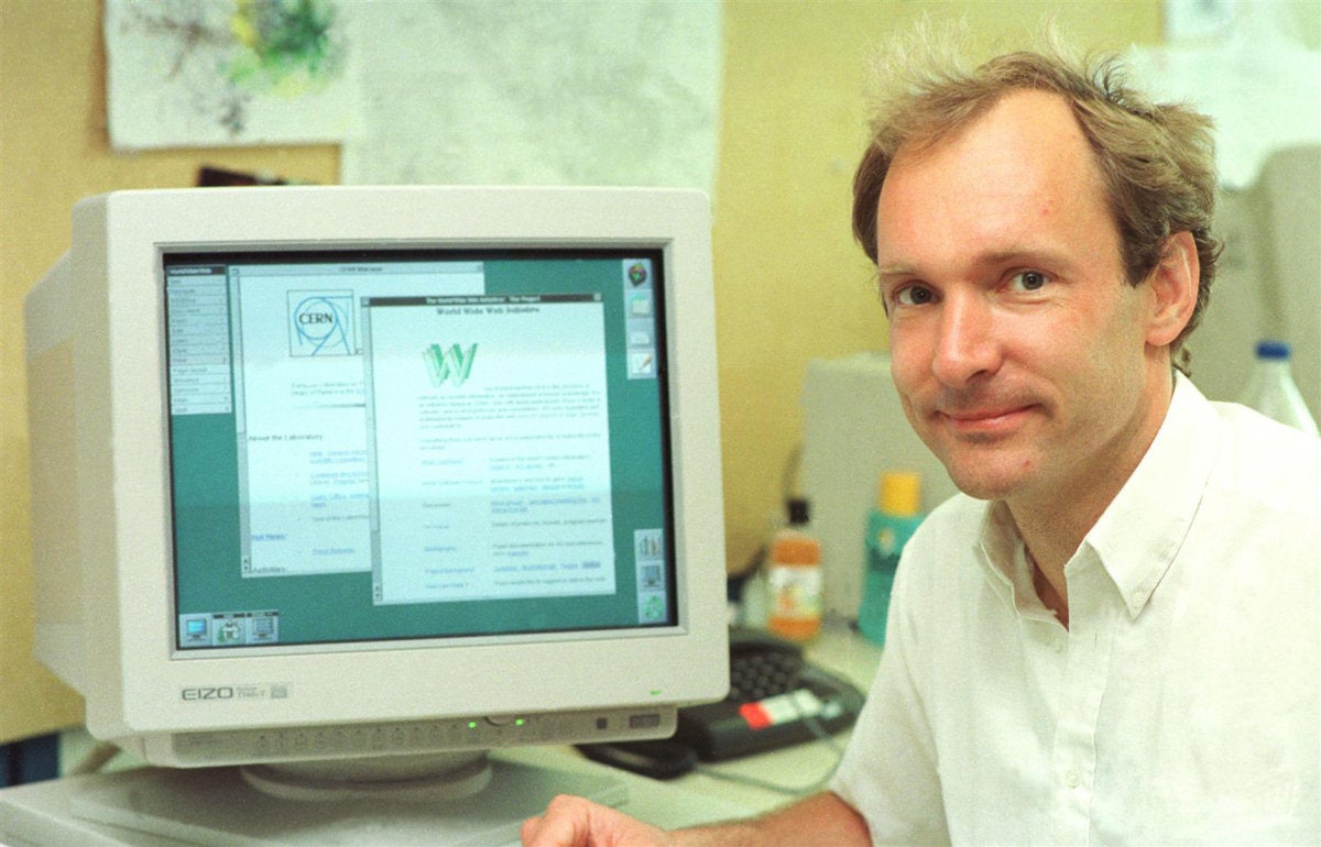 Sir Tim Berners-Lee, introduction to web