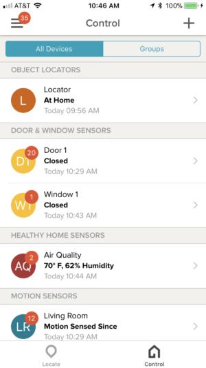 Tabs locator app